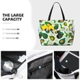 thumbnail image 3 of Fotbe Green Avocado Bolsa de Viaje para Playa - Resistente al Agua, Bolsa Tote de Gran Capacidad y Ligera con 7 Bolsillos para Mujeres y Hombres, 3 of 7