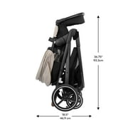 Evenflo Shyft Intuiti+ Travel System Featuring Revolve180 LiteMax NXT Preemie and Infant Car Seat with SensorySoothe and Green & Gentle (Champagne)