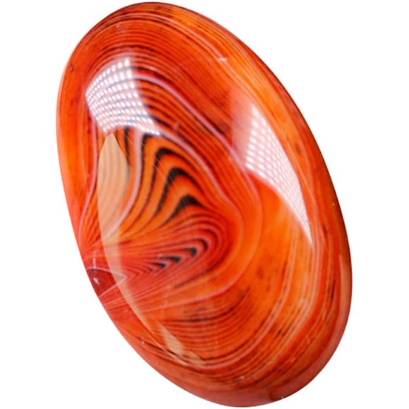 SURJDE 1PCS 30-50g Polished Madagascar Natural Sardonyx Agate Crystal Mineral Reiki Healing Stone Home Decoration