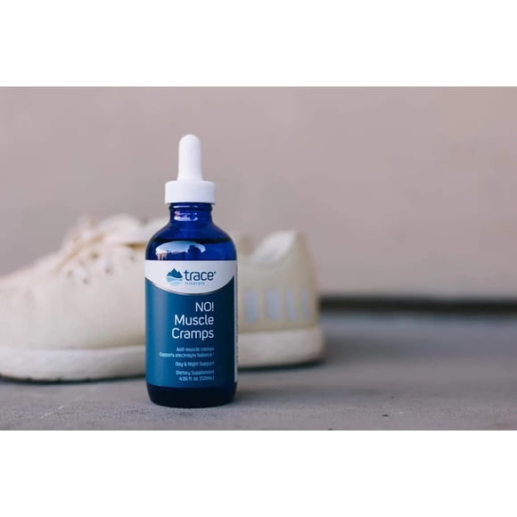 TRACE MINERALS | NO! Muscle Cramps Supplement | 120 ml