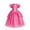 Pink Dress, variant on Super Bros pink Princess Peach Costume for Girls Birthday Halloween Christmas Cosplay Dress Up with Rich Accessories