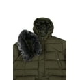 thumbnail image 6 of Men's Hooded Puffer Jacket Winter Parka Jacket Warm Ski Coat, 6 of 6