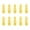 Yellow, variant on 10Pcs Quick Piercing Connector Low Voltages Wire Connector Landscape Lighting Connectors Waterproof Crimp Wiring Terminal