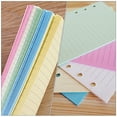 thumbnail image 5 of 2 Books of Loose Leaf Notepad Refills A5 Notebook Refills A5 Notepad Inserts 6 Hole Paper Refills, 5 of 5