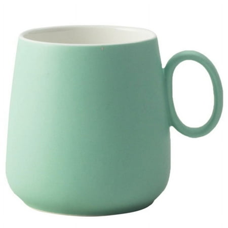 

Ceramic Mug Leisure Milk Pot-Bellied Cup Single Ear Handle Mark Coffee Cup F