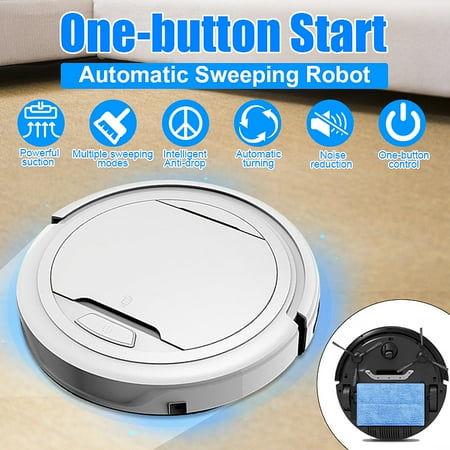 Robotic Vacuum Cleaner Low Noise Household Intelligent Vacuums Robot Robotic Vacuum Cleaner Low Noise Household Intelligent Vacuums Robot Sweeper Full Automatic Floor Hardwood