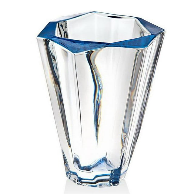 Godinger 42833 Vase d'Accent Bleu Dorian de 7 Po