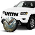 thumbnail image 2 of KAKALAD Flying Eagle 01 Spare Tire Cover Universal Vehicle Accessories Buckle Car Tools 14”in, 2 of 6
