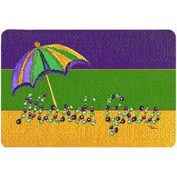 9.5 x 8 in. Mardi Gras Mouse Pad, Hot Pad Or Trivet