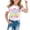 A02-White, variant on LRen Kids Easter Shirt Girls Bunny Eggs Short Sleeve T Shirt Top Fashion Casual Happy Easter Preppy Tops T Shirt for Boys and Girls