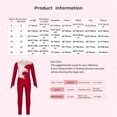 thumbnail image 7 of iEFiEL Kids Girls Gymnastics Acrobatics Jumpsuit Unitard Long Sleeve Rhinestone Sports Full Bodysuit Ballet Dance Leotard Hot Pink 12, 7 of 7
