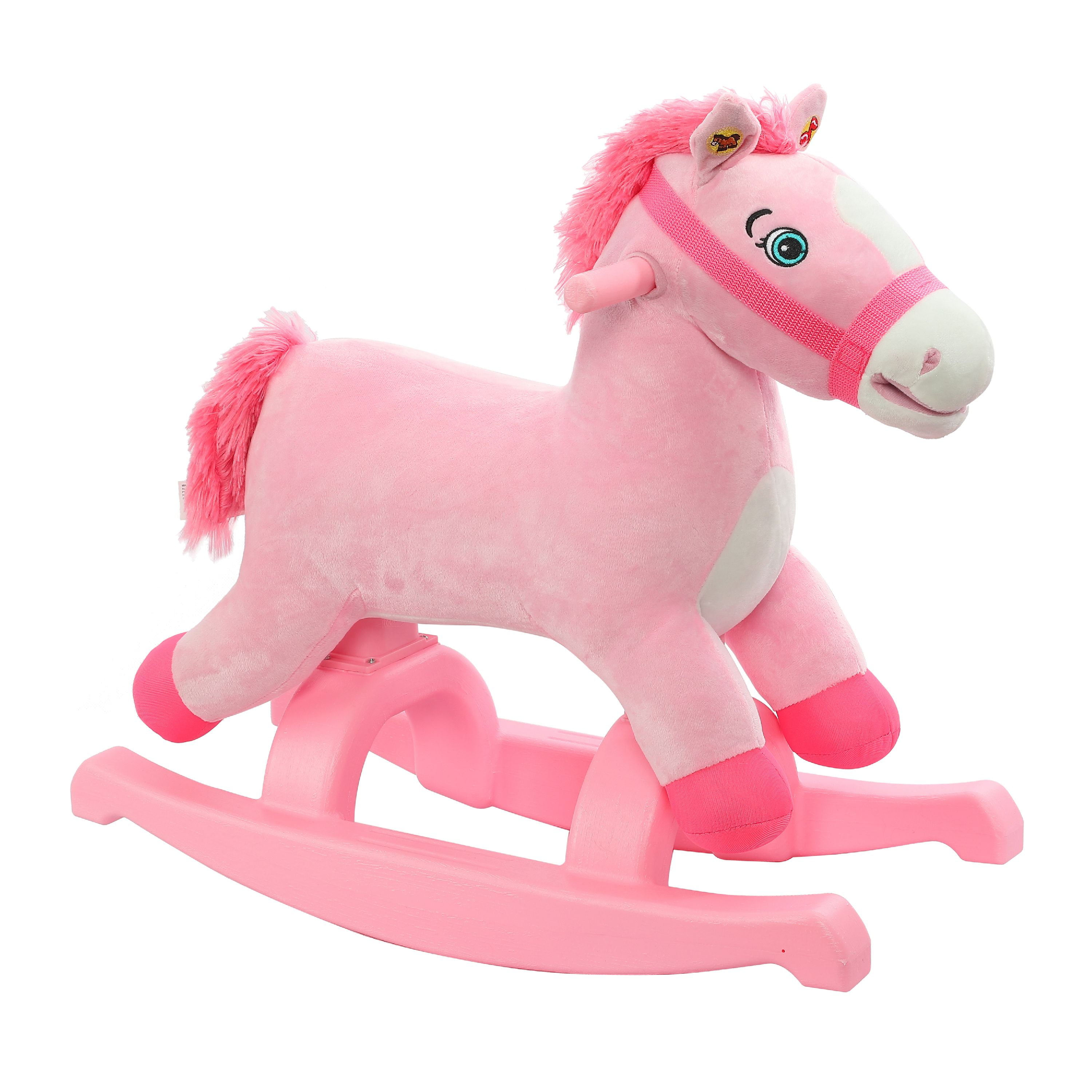 pink rocking horse