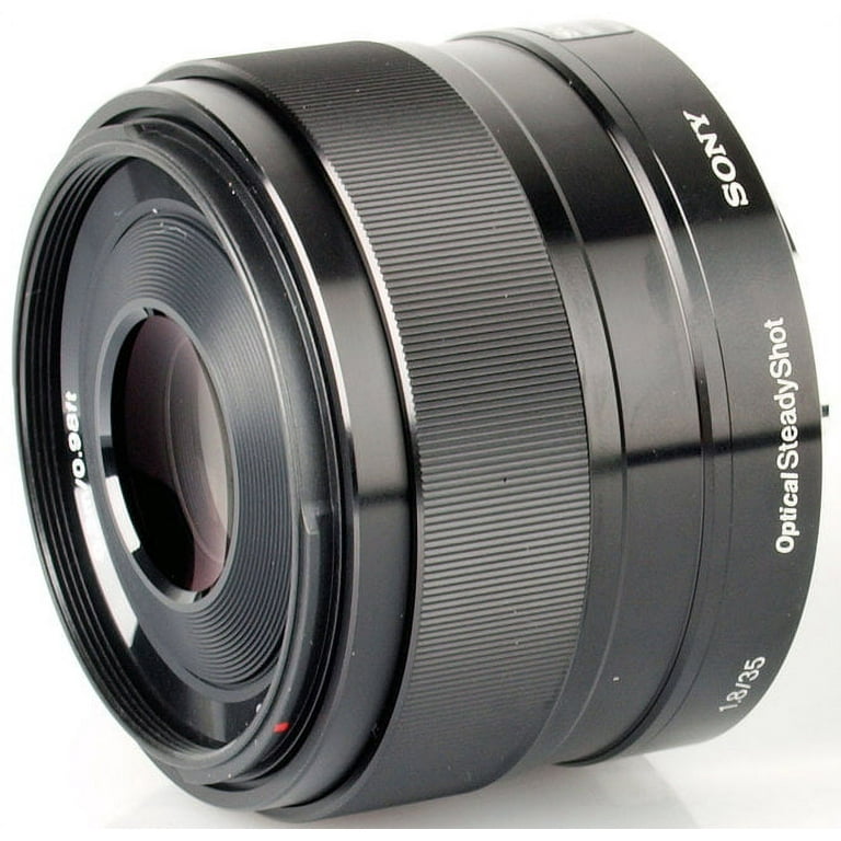 Sony 35mm f/1.8 OSS Alpha E-mount Prime Lens SEL35F18 - Filter Kit Bundle