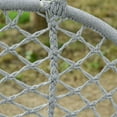 thumbnail image 6 of Spaco 2-Person Hammock Chair Macrame Swing with Soft Cushion, Hanging Cotton Rope Chair for Outdoor as Patio, Yard, Garden, Light Gray, 6 of 9