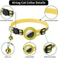 thumbnail image 4 of Bobasndm Cat Collar for Airtag Tracker, Reflective GPS Cat Collar with Luminous Holder, Cat Tracker Collars with Safety Elastic Band for Cats, Kittens and Puppies 9-13 Inch, 4 of 9