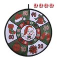 thumbnail image 2 of Visland 14" Dart Board for Kids, Christmas Decoration Dart Board with Sticky Balls, Indoor/ Sport Outdoor Fun Party Play Game Toys, Birthday Gifts for Boys Girls, 2 of 8