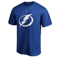 thumbnail image 2 of Men's Fanatics Nikita Kucherov Blue Tampa Bay Lightning Team Authentic Stack Name & Number T-Shirt, 2 of 3