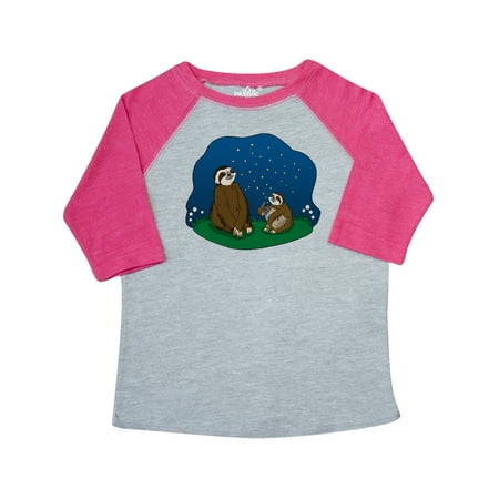 

Inktastic Summer Sloths With Fireflies Gift Toddler Boy or Toddler Girl T-Shirt