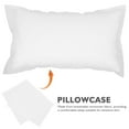 thumbnail image 3 of RENACLIPY 20Pcs Disposable Pillow Covers Non Woven White for Travel Hotel Use, 3 of 8