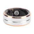 thumbnail image 1 of Smart Ring Health Tracker, Smart Health Ring Monitoreo En Tiempo Real Acero Inoxidable Plata Y Oro Para Deportes Al Aire Libre, 1 of 7