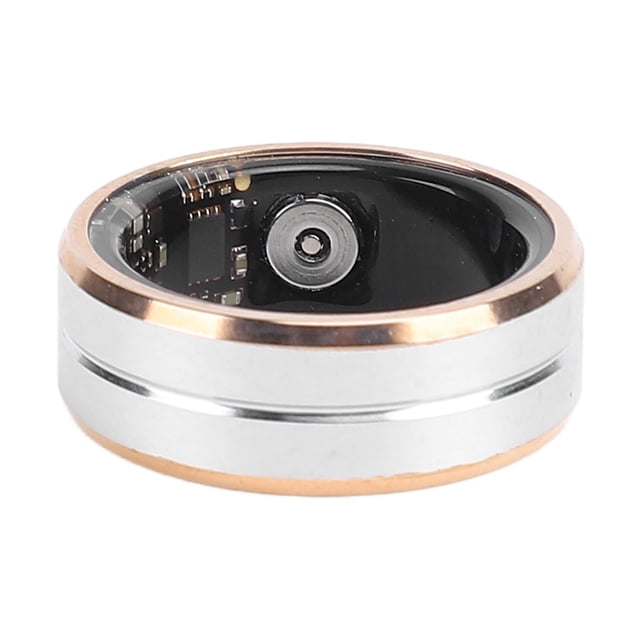 Smart Ring Health Tracker, Smart Health Ring Monitoreo En Tiempo Real Acero Inoxidable Plata Y Oro Para Deportes Al Aire Libre