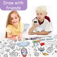 thumbnail image 2 of Children's Drawing Roll With 12-Color Pencil, Coloring Paper Roll For Kids, Oversize Childrens Drawing Roll, Roll Drawing Paper For Kids, Children Drawing Roll, 2 of 5