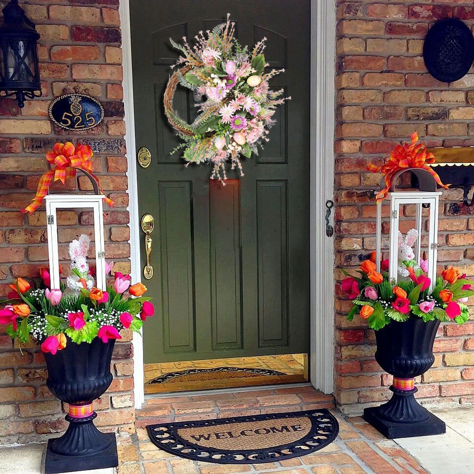 summer wreaths for front door clearance independence day wreathEaster ...