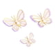 thumbnail image 3 of 3 piezas de adornos de mariposa para tartas, decoración de comida para fiestas de cumpleaños y aniversarios. púrpura, 3 of 9
