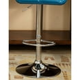 thumbnail image 5 of Modern Adjustable Height Blue Bar Stools - Diamond- Seat With Gas Lift And Foot Rest For Comfort Contemporary Hydraulic In Blue, 2 Pu Leather A Relaxing Interval, 5 of 7