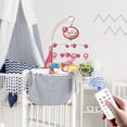 thumbnail image 3 of Staron Baby Bedside Music Rotating Projector, 400 Ringtones Remote Control Night Light for Newborns Sleep Aid, Infant Crib Mobiles Toys, 3 of 5