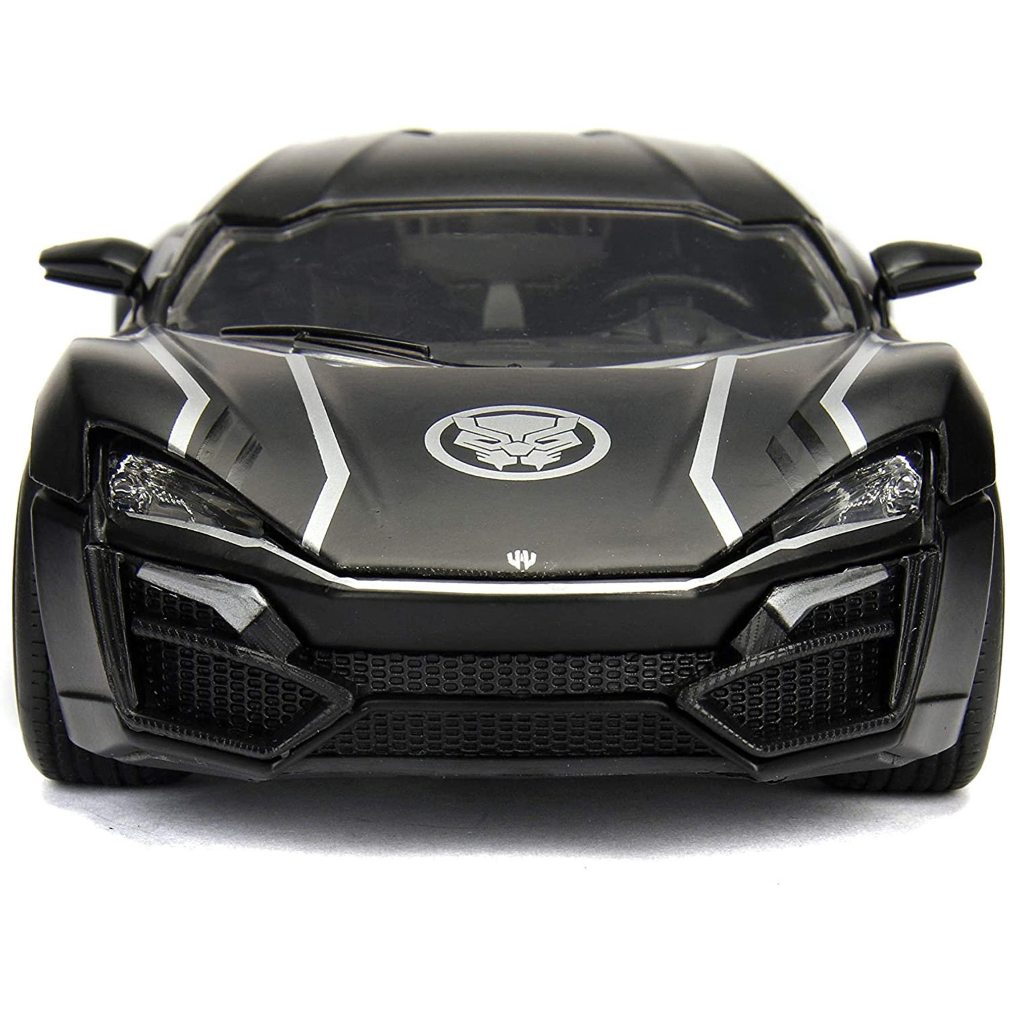 Marvel Black Panther & Lykan Hypersport Die-cast Car, 1:24
