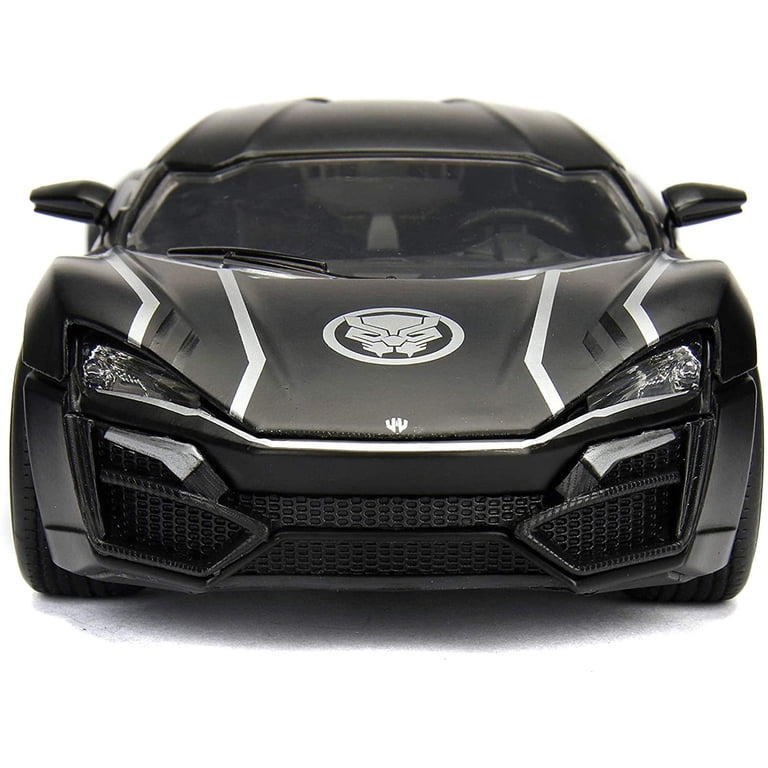 Jada Toys Marvel Black Panther & W Motors Lykan Hypersport DIE