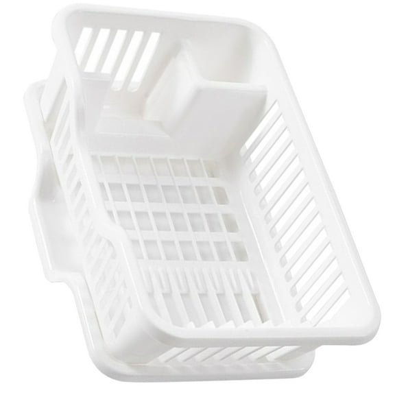 Dish Racks Dish Drainer Dish Drying Rack 44.5X27.5X18CM White