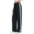 thumbnail image 1 of Pantalones deportivos negros de 71 cm de entrepierna para mujer Tapata Petite, 1 of 9