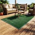 thumbnail image 7 of Koeckritz Rugs Tactic Green Black Indoor/Outdoor Turf Patio Area Rug 10' x 10', 7 of 7