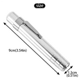 thumbnail image 4 of 5Pcs Metal Chalk Holder Blackboard Saving Chalk Clip Clutch, Silver, 4 of 6