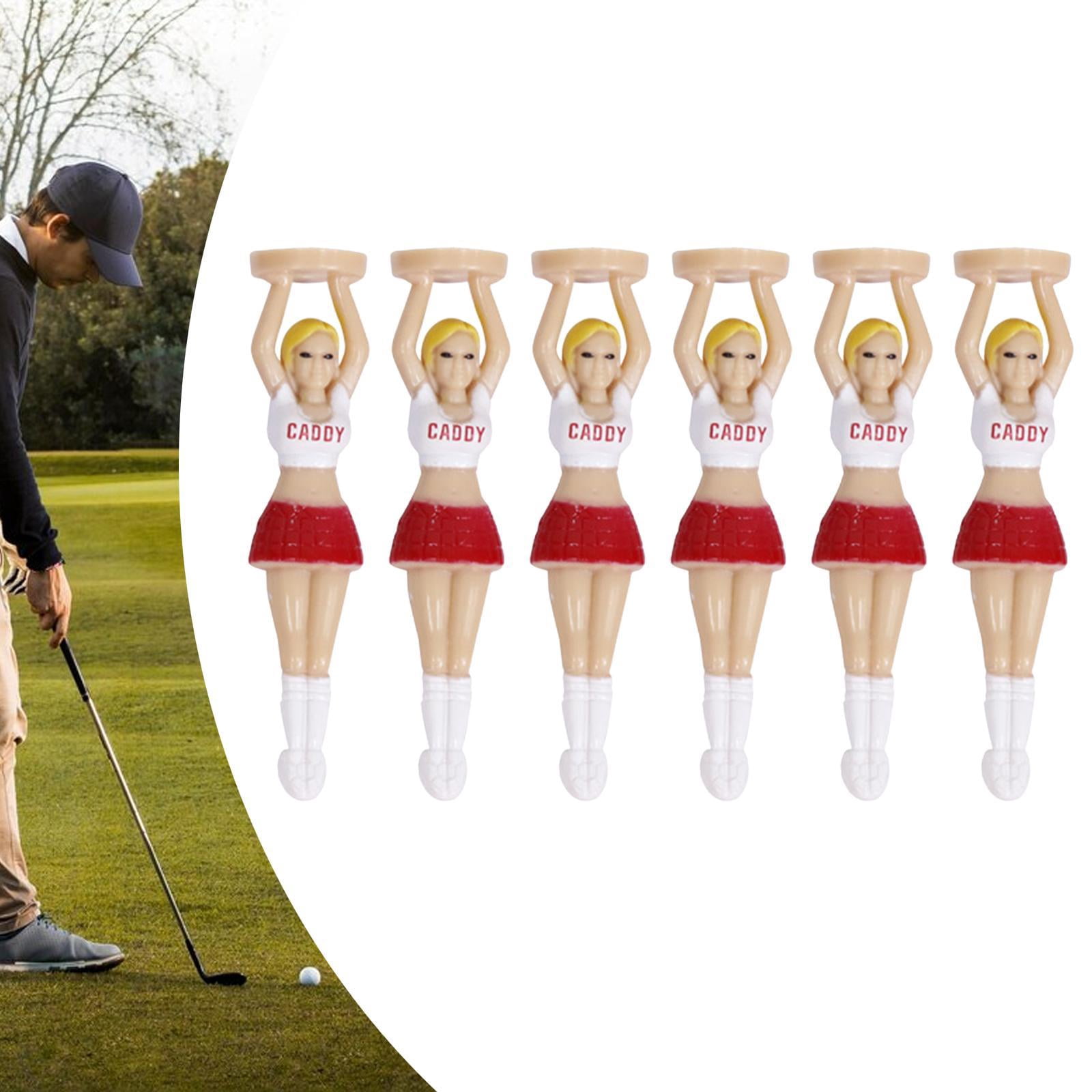 Baoblaze 5x6 Pieces Lady Body Golf Tees Beginners for Driving Range Indoor Outdoor Yard
