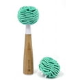 thumbnail image 4 of Full Circle Crystal Clear 2.0 Replaceable Bamboo Handle Glassware & Dish Cleaning Sponge, One Size, White 2 Packs, 4 of 10