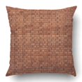 thumbnail image 1 of BOSDECO Red Brickwall Vertical View Pillowcase Pillow Cushion Cover 20x20 inch, 1 of 1
