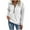 White, variant on LEBONYARD Women's Round Neck Half Zipper Casual Solid Color Long Sleeve Pocket 2025 Fall Winter Sweatshirts
