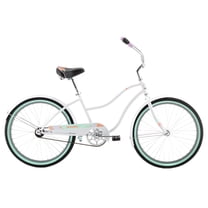 Schwinn Legacy Cruiser Bike, 24 Inch Wheel, Single Speed, White