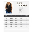 thumbnail image 6 of TIYOMI Women's Plus Size Black Tank Tops 3X Lace Trim V Neck Tank Tops Sleeveless Basic Solid Tops Loose Fit Guipure Shirts Summer Camisole 3XL 22W 24W, 6 of 6
