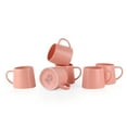 thumbnail image 2 of Stone + Lain Delilah Porcelain Collection Dish Set, 6 Mugs Service for 6, Peach, 2 of 6