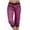 #01Purple, variant on ZVAVZ Yoga Pants Women Plus Size,Ladies Summer Solid Color Capris Pants With Drawstring High Waisted Shorts Casual Sports Cropped Pants Flash Sale Light Blue,XXL