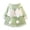 Green, variant on Baby Girls Fall Winter Outfits Cute Rabbit Ear Hooded Dresses and Thicken Fleece Vest Set Toddler Kids 2 Piece Soft Thermal Clothing Suit Green 8