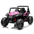 thumbnail image 1 of Yeshouse 12V niños montar en camión con Control remoto de los padres, coche eléctrico con suspensión de resor, luces Led, conexión inalámbrica, reproductor de música, 1 of 7