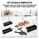 thumbnail image 2 of 10pcs Kit Herramienta Para Hacer Sushi Molde Comida Japonesa Negro, 2 of 4