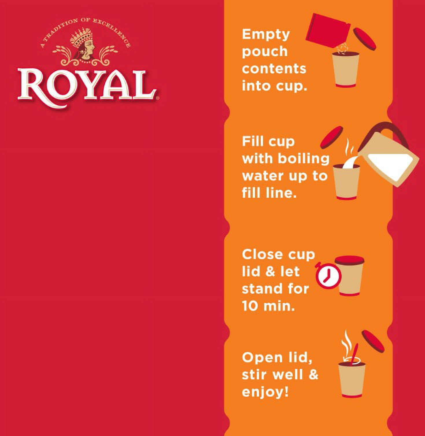 (3 pack) Royal Szechuan Rice Microwaveable Cup 3.0oz, spoon included