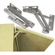 thumbnail image 5 of 1 pieza de bisagra de resorte para puerta de armario, bisagras de 80 grados para armarios de cocina/gabinetes, bisagra de acero inoxidable para accesorios de muebles, bisagras con, 5 of 5