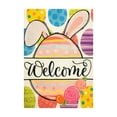 thumbnail image 2 of Garden Flag Easter Egg Rabbits Print Yard Party Decoration Flag Suitable For Indoor Outdoor Courtyard, 2 of 6